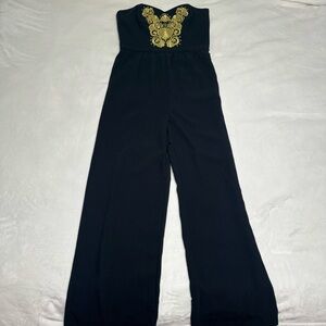 Lilly Pulitzer Janelle Jumpsuit in Onyx Black